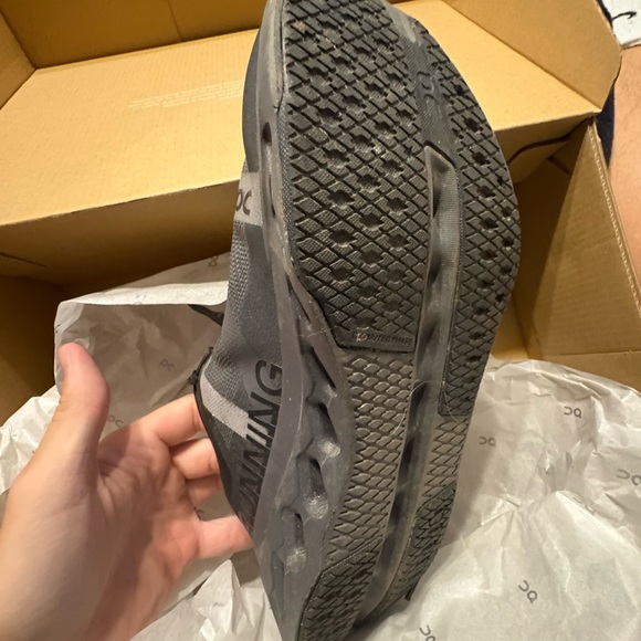 On Running Womens Black Running Shoes - Picture 4 of 4